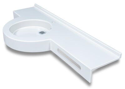 Sahara Basin Countertop (90 to 155 cm) x 27.5 cm