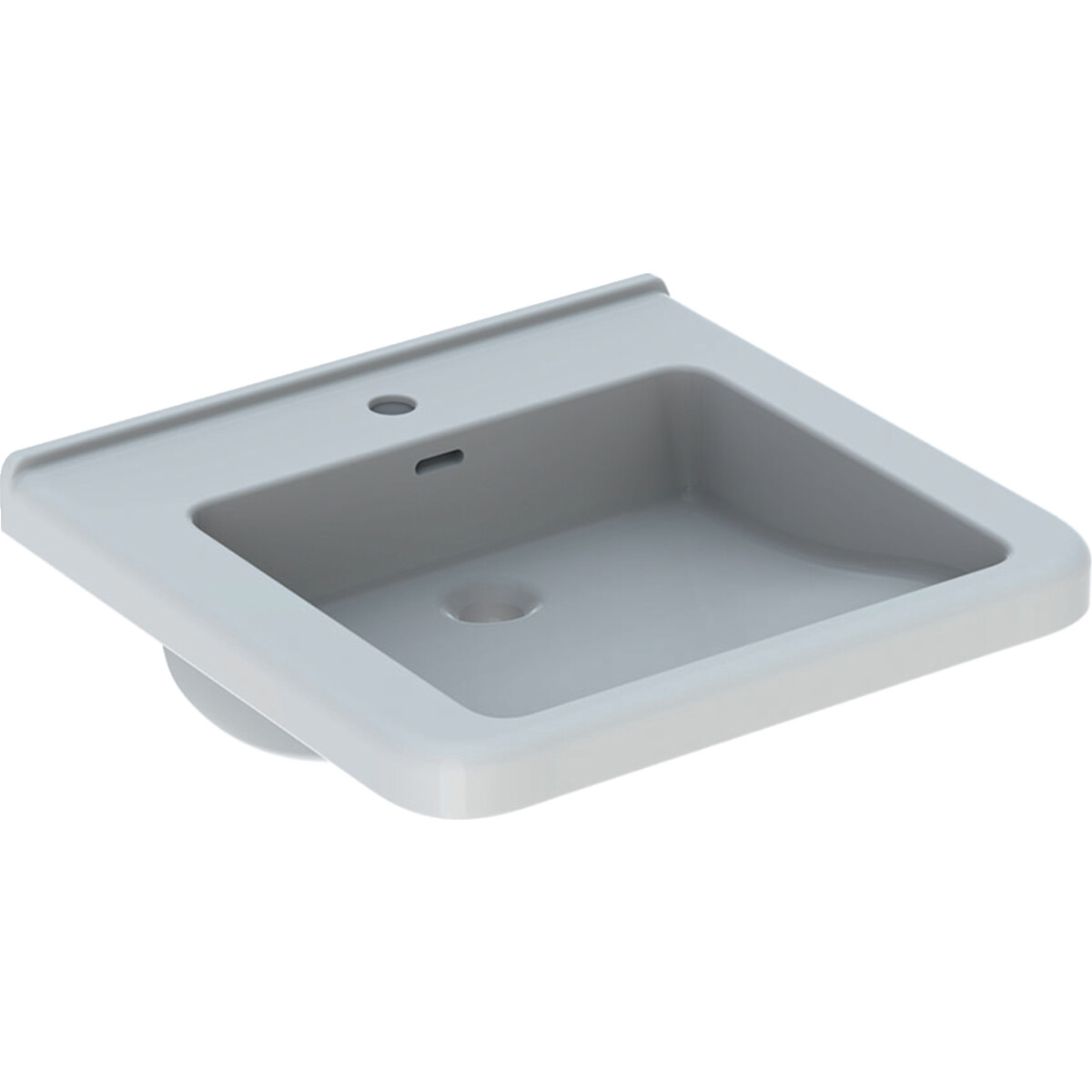 Lavabo Geberit Selnova Comfort Square, adapté PMR