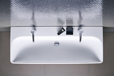 Plan-vasque Geberit Smyle Square 120 cm