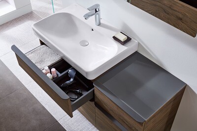 Plan-vasque Geberit Smyle Square 75 cm