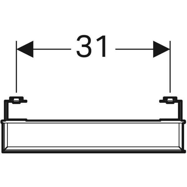 Miroir lumineux Geberit iCon 37 cm — vue 3