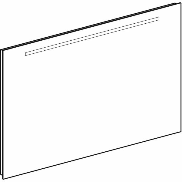 Geberit Option Basic 120 cm illuminated mirror, top lighting