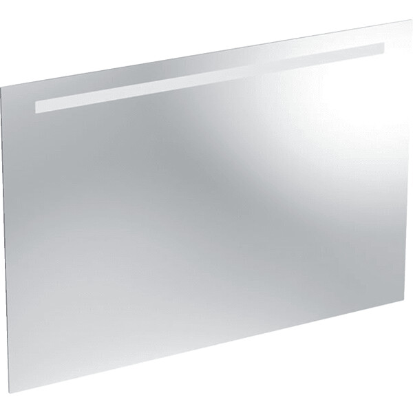 Miroir lumineux Geberit Option Basic 120 cm, éclairage en haut