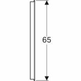 Miroir lumineux Geberit Option Basic 120 cm, éclairage en haut