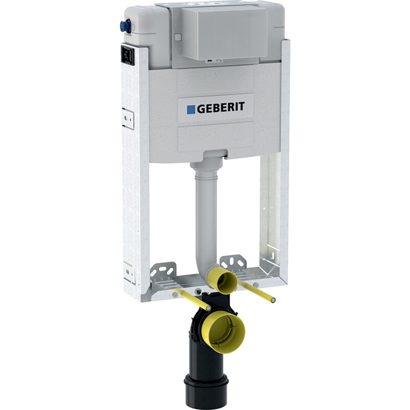 Geberit Combifix Alpha 12 cm Next 2.0 flushing unit for installation in masonry walls