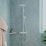 Raindance Select S Colonne de douche 240 1jet PowderRain avec mitigeur thermostatique