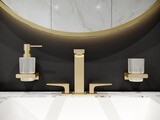 Metropol Mélangeur de lavabo 160, 3 trous poignées manettes, bonde Push‑Open