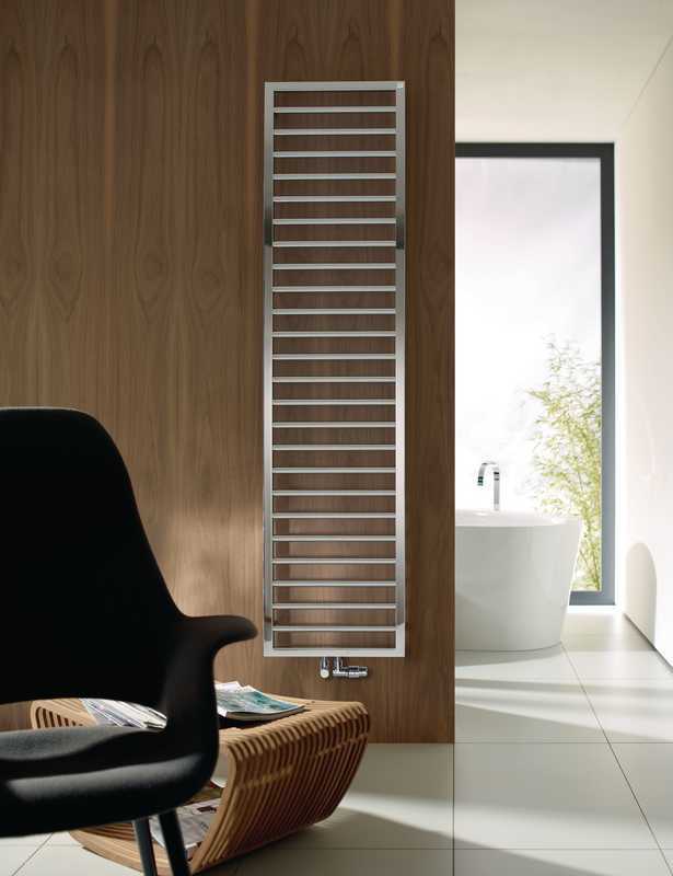 Radiateur sèche-serviettes Zehnder (Acova) Subway 150 x 45 cm - Chromé - vue 3