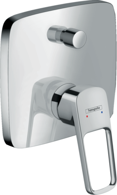 Set de finition pour mitigeur de bain / douche encastré Hansgrohe Loop