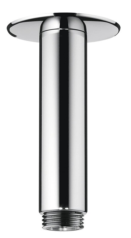 Bras de douche plafonné Hansgrohe 100 mm avec rosace ronde