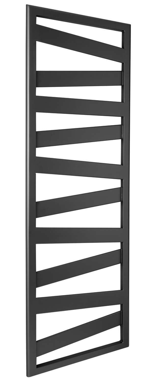 Radiateur sèche-serviettes Zehnder (Acova) Kazeane 160 x 50 cm - Noir — vue 3