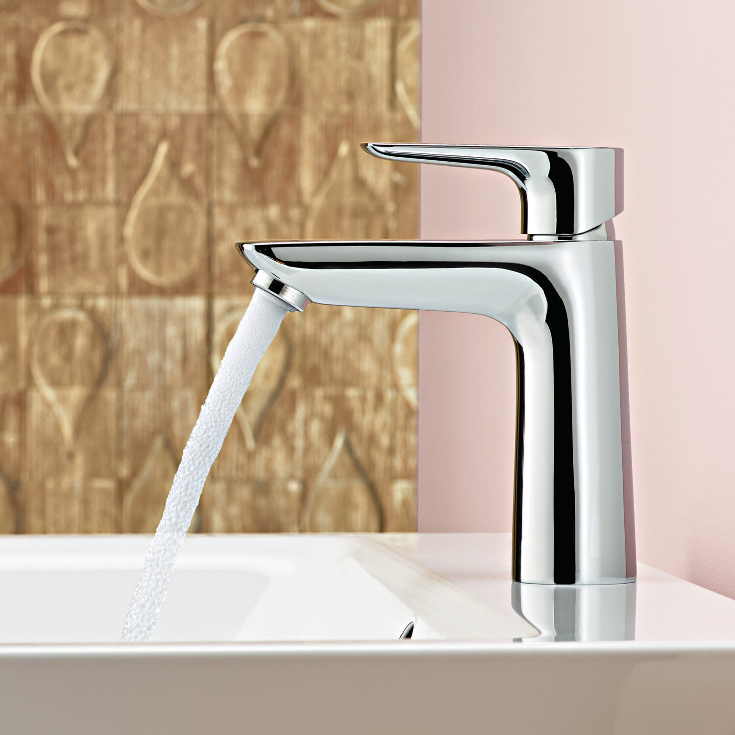 Mitigeur de lavabo Hansgrohe Talis E 110 avec tirette et vidage — vue 2