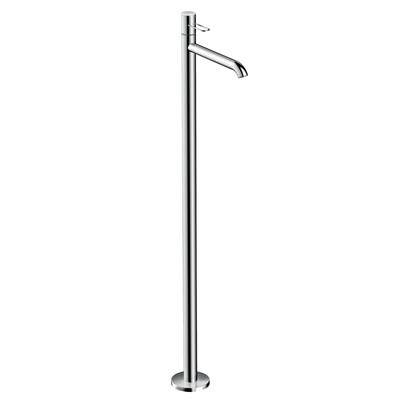 Mitigeur de lavabo AXOR Uno sur pied avec poignée étrier sans tirette ni vidage