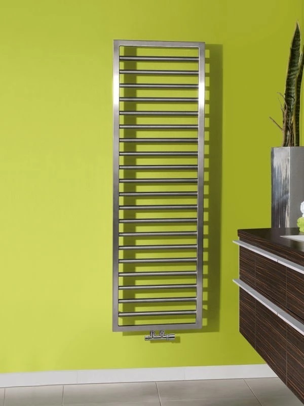 Radiateur sèche-serviettes Zehnder (Acova) Subway 150 x 60 cm - Chromé - vue 2