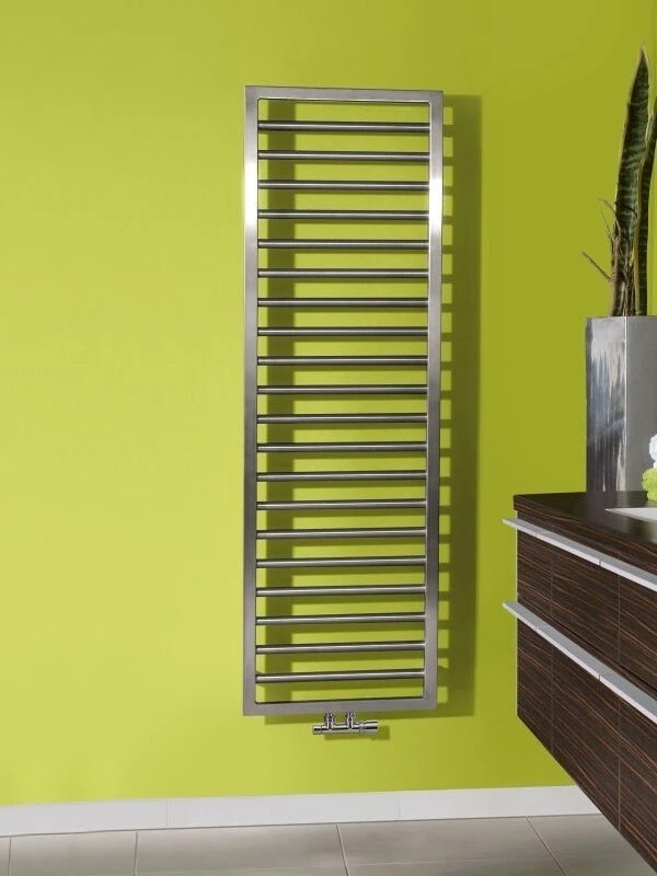 Radiateur sèche-serviettes Zehnder (Acova) Subway 150 x 60 cm - Chromé — vue 2