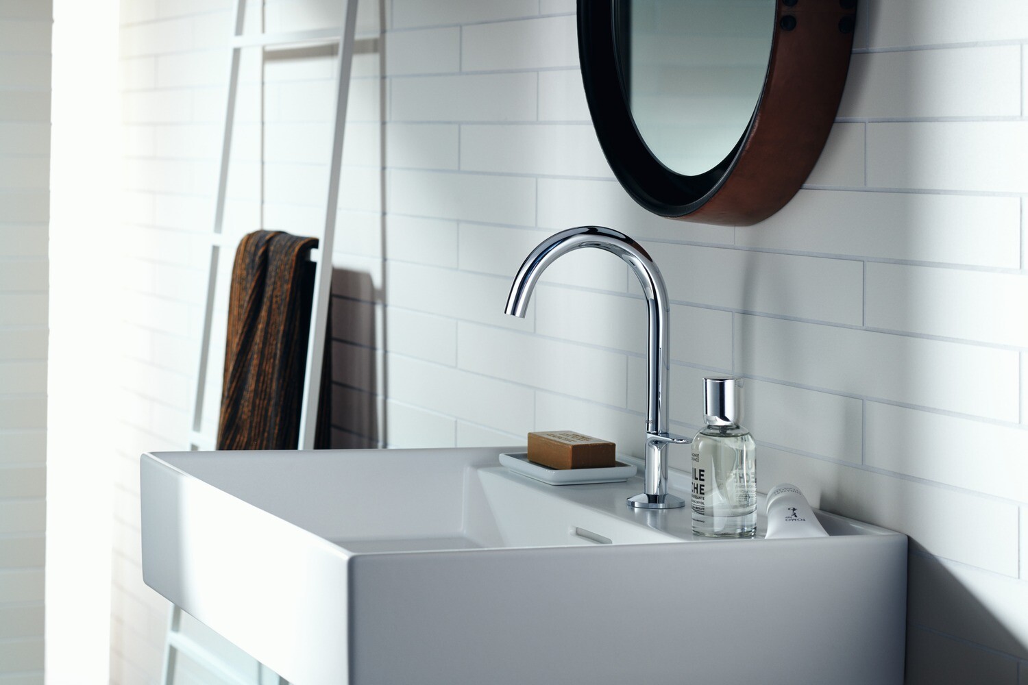 Mitigeur de lavabo AXOR One Select 170 avec bonde push-open