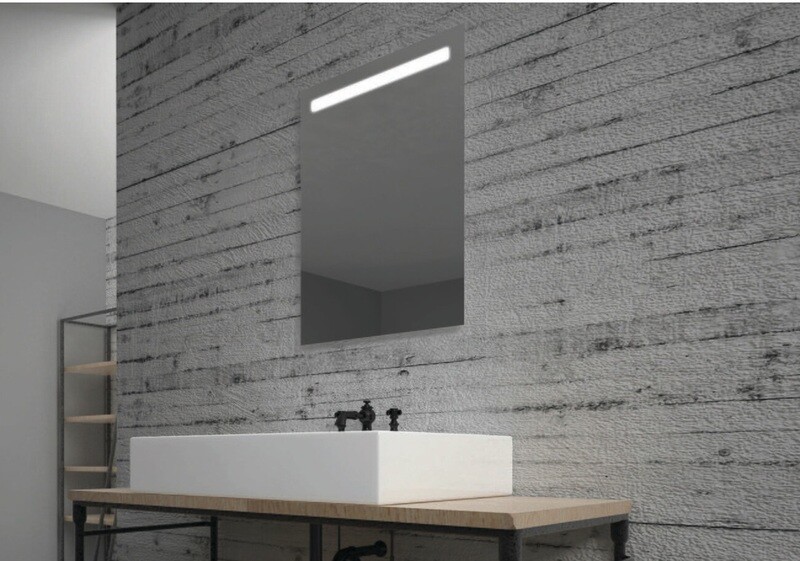Miroir de salle de bains LED RBA série Bien 50 x 70 cm