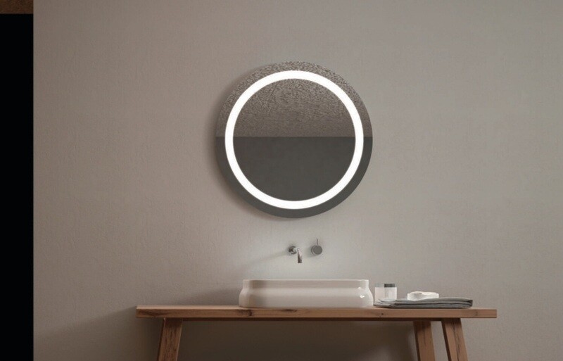 Miroir de salle de bains LED RBA série Omega 60 cm