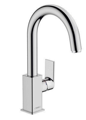 Mitigeur de lavabo Hansgrohe Vernis Shape 200 avec tirette et vidage