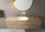 Vernis Blend Mitigeur de lavabo encastré mural, bec 207 mm