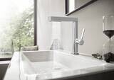 Finoris Mitigeur de lavabo 230 avec douchette extractible 2jet, bonde clic-clac
