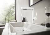 Finoris Mitigeur de lavabo 230 avec douchette extractible 2jet, bonde clic-clac