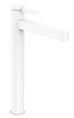 Mitigeur de lavabo Hansgrohe Finoris 260 avec bonde push-open en blanc mat