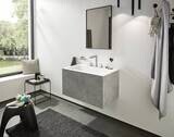 Finoris Mélangeur de lavabo 3 trous 160, bonde clic-clac