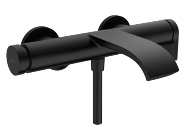 Mitigeur de bain / douche Hansgrohe Vivenis en noir mat