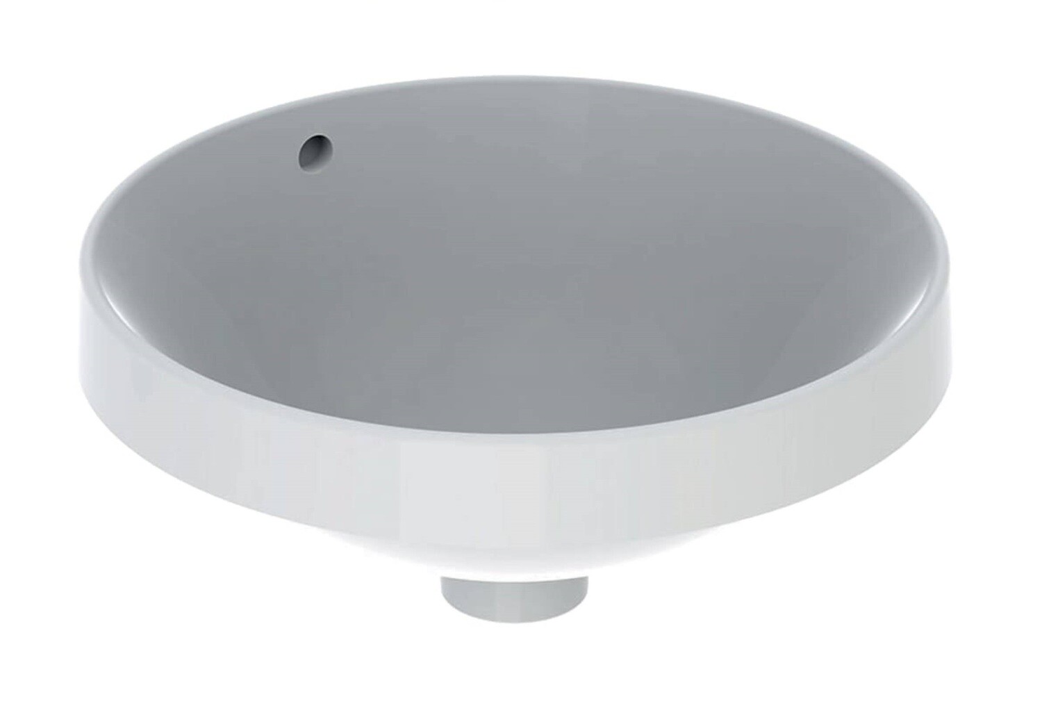 Vasque à encastrer Geberit VariForm ronde 40 cm avec trop plein