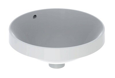 Vasque à encastrer Geberit VariForm ronde 40 cm avec trop plein