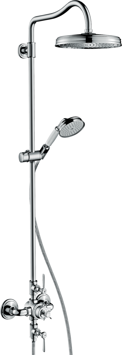 Colonne de douche Showerpipe AXOR Montreux 240 1 jet avec mitigeur thermostatique