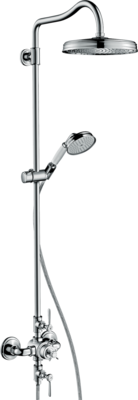 Colonne de douche Showerpipe AXOR Montreux 240 1 jet avec mitigeur thermostatique