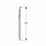 Miroir lumineux Geberit Xeno² 60 cm avec éclairage indirect