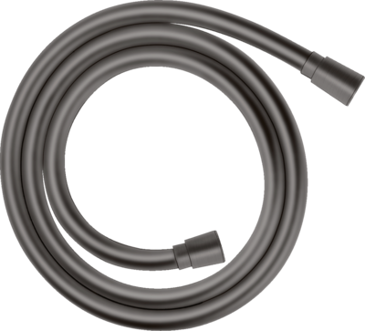 Flexible de WC Hansgrohe Isiflex 1,25 m en noir chromé brossé