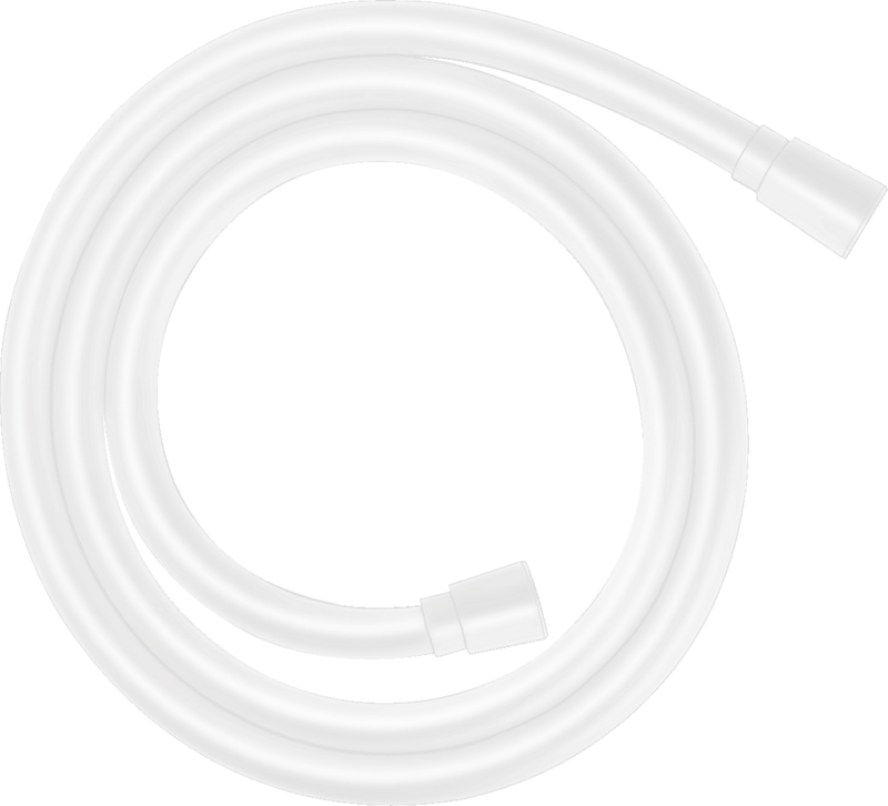 Flexible de douche Hansgrohe Isiflex 1,25 m en blanc mat