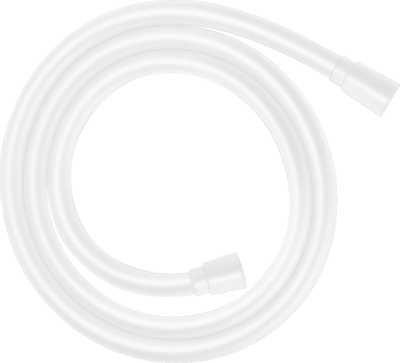 Flexible de WC Hansgrohe Isiflex 1,25 m en blanc mat