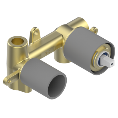 Corps d&#39;encastrement THG pour mitigeur de lavabo 2 trous encastré