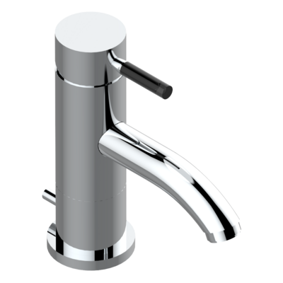 Mitigeur de lavabo monotrou  THG 80 avec vidage - Collection "Anoa"
