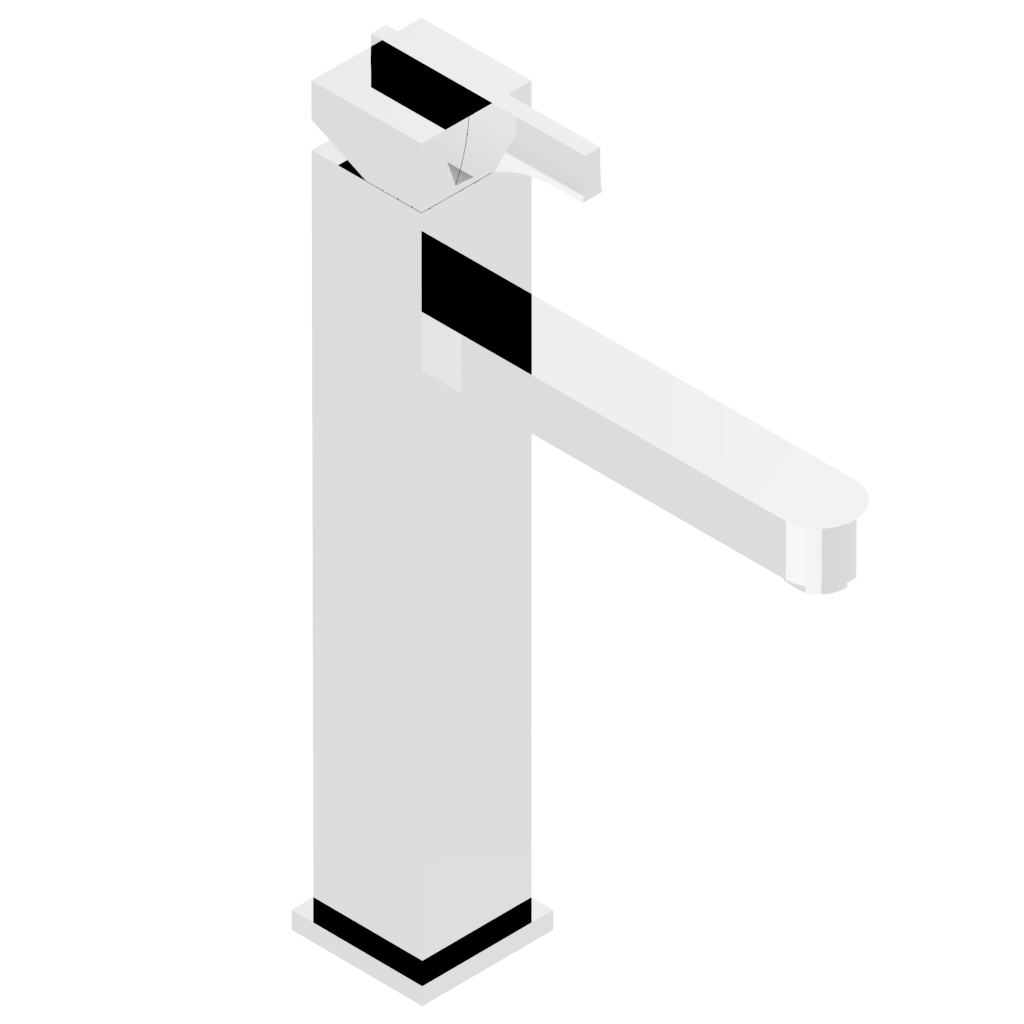 Mitigeur de lavabo monotrou THG 230, livré sans vidage - Collection &quot;Pure&quot;