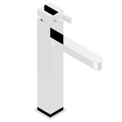 Mitigeur de lavabo monotrou THG 230, livré sans vidage - Collection &quot;Pure&quot;