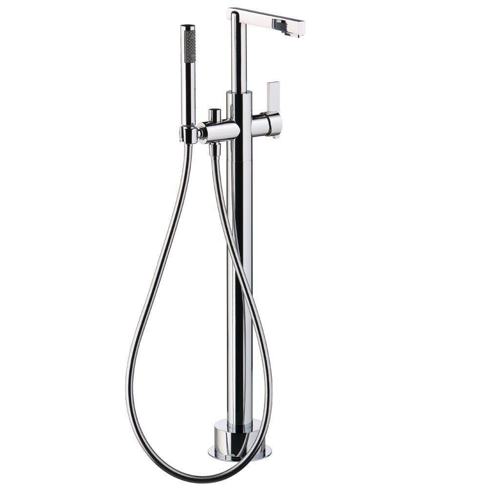 Mitigeur bain-douche THG sur pied avec flexible et douchette - Collection &quot;Le 11&quot;