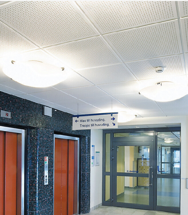 Dalle de plafond Knauf Belgravia globe 60 cm x 60 cm