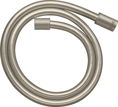 Flexible de WC Axor Starck effet métal 1,25 m en nickel brossé