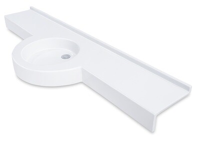 Plan-vasque Maido 170 cm