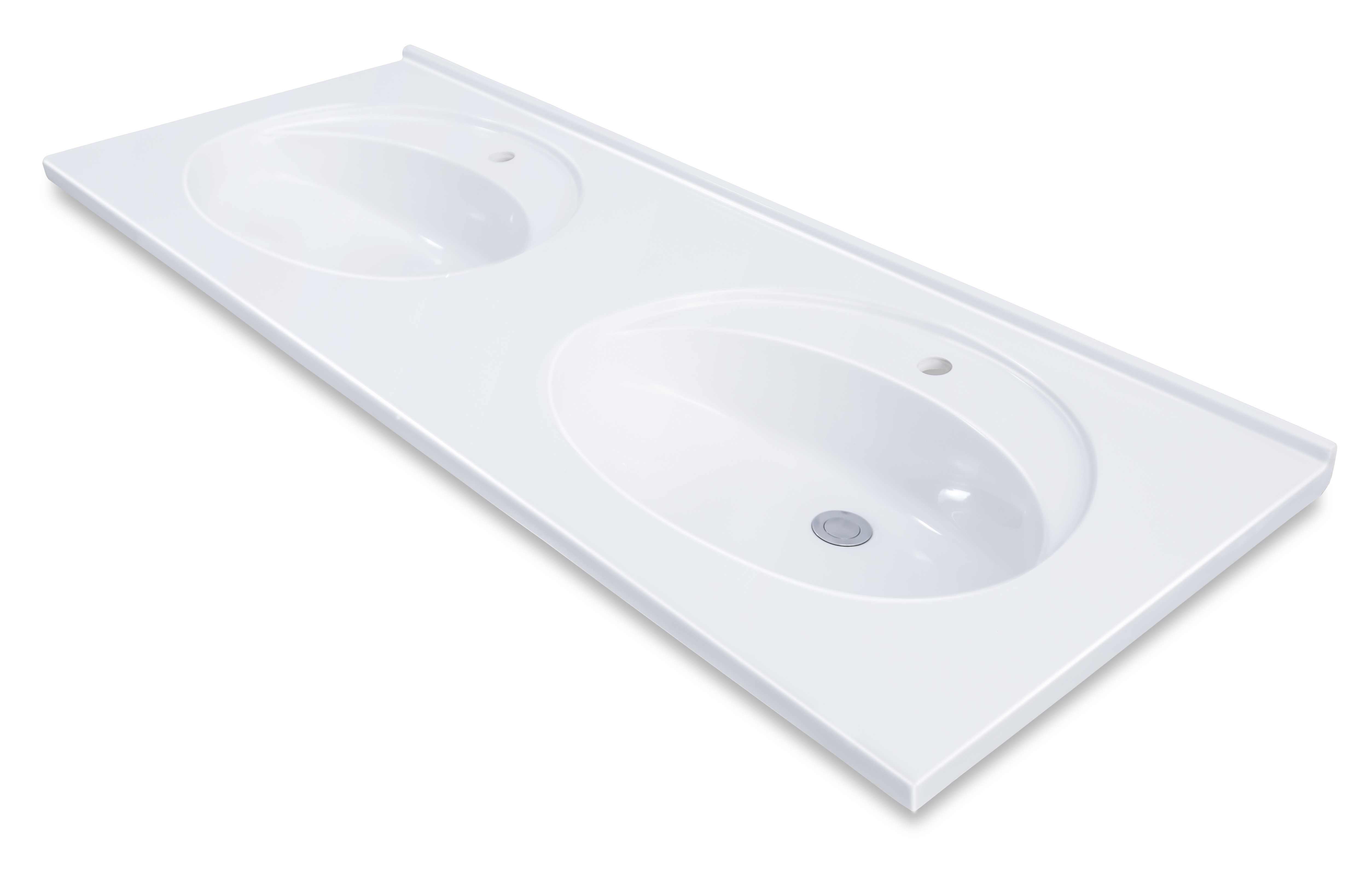 Plan-vasque double Lagune 150 cm - vue 5