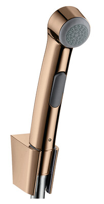 Douchette WC Hansgrohe pour toilette intime bidette - Finition : Or rouge poli