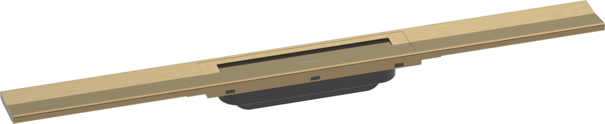 Set de finition Hansgrohe RainDrain Flex 700 mm découpable en bronze brossé — vue 2