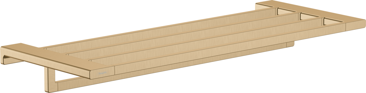 Porte-serviettes multi-barres Hansgrohe AddStoris en bronze brossé