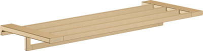 Porte-serviettes multi-barres Hansgrohe AddStoris en bronze brossé